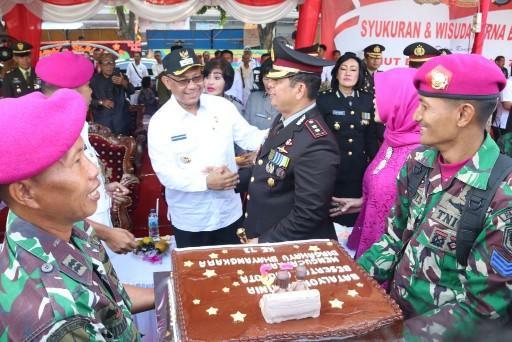 Walikota Hadiri Upacara HUT Ke 73 Bhayangkara