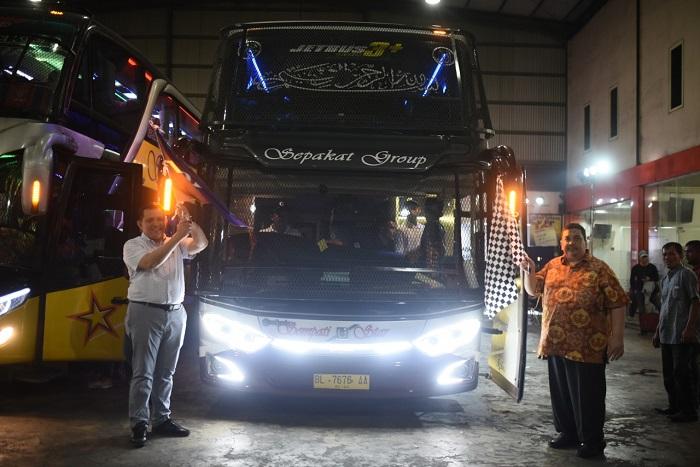 Ramah Lingkungan, Volvo B11 R Meluncur di Medan