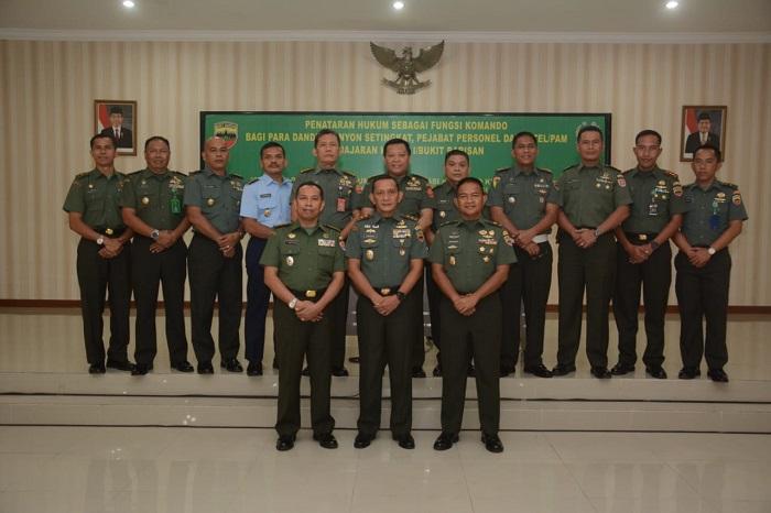 Pangdam I/BB: Dansat Dapat Selesaikan Permasalahan Hukum di Satuannya
