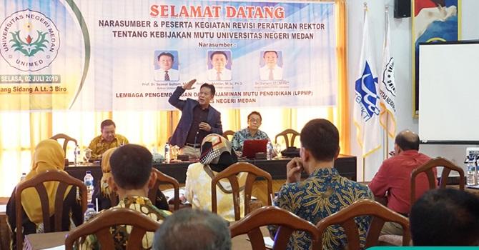 Unimed Tingkatkan Mutu Hadapi Tantangan Era Disrupsi