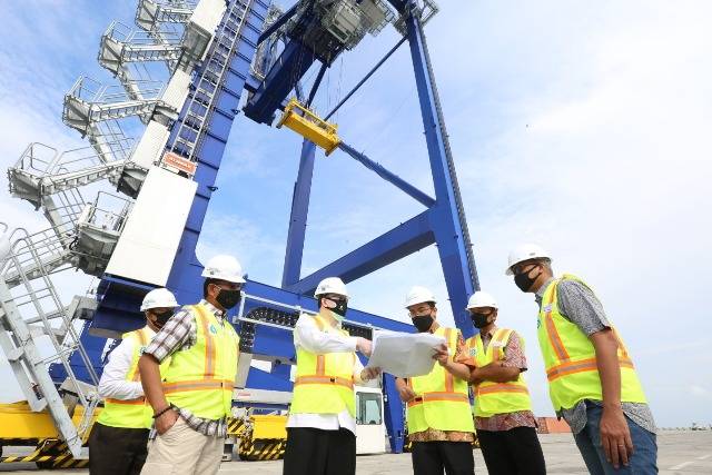 Komisaris Utama Pelindo 1 Sambangi Pelabuhan Kuala Tanjung di Kabupaten Batubara