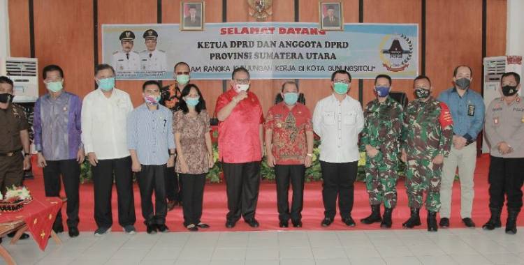 Walikota Gunungsitoli Berharap Ada Bantuan Keuangan dari DPRD Provinsi Sumut