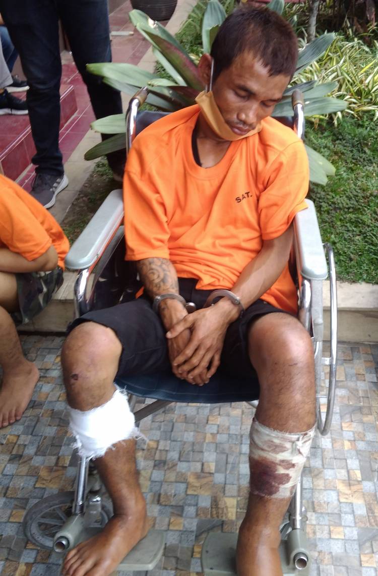 Komplotan Becak Hantu Ditembak Polisi di Perumnas Mandala, Pelaku Residivis yang Sempat Viral