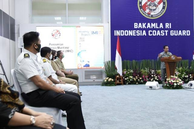 Kepala Bakamla RI Luncurkan Indonesia Maritime Information Centre (IMIC)