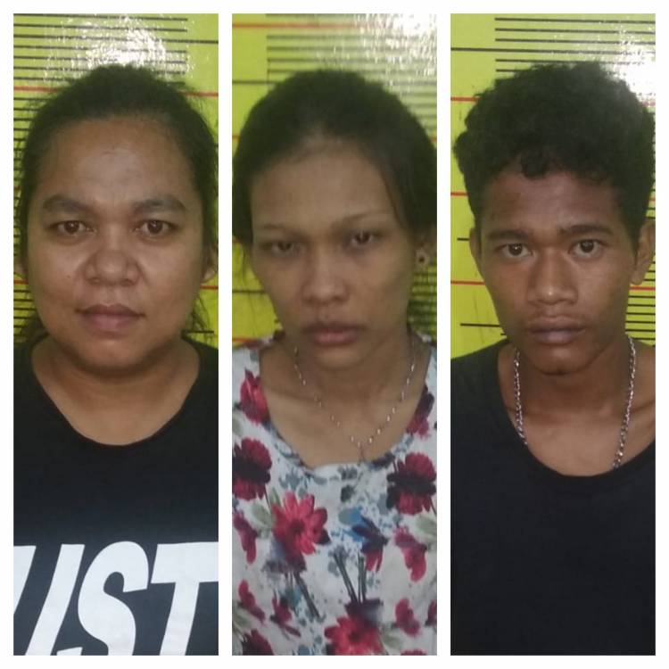 2 Wanita 1 Pria, Komplotan Maling Bongkar Rumah di Jalan Jaya Tani Diringkus Polsek Delitua