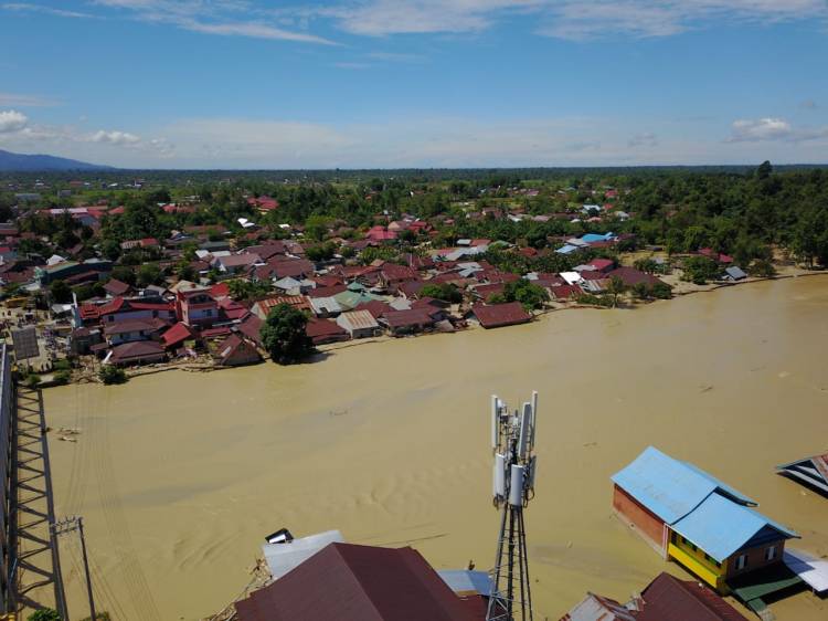 Kelistrikan Sejumlah Wilayah di Luwu Utara Berangsur Pulih