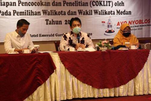 Pemko Dukung Pelaksanaan Coklit Data Pemilih Pilkada Medan