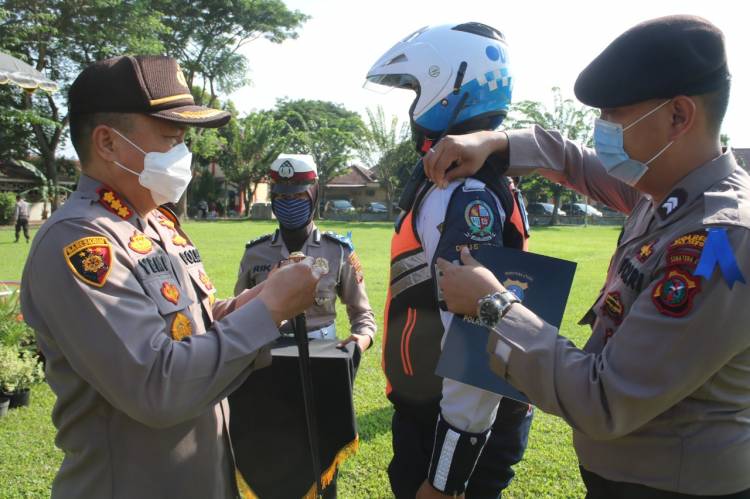 Apel Pasukan Ops Patuh Toba 2020 Digelar di Wilkum Polresta Deli Serdang