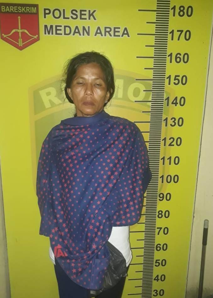 	Masuk ke Rumah Warga dan Curi 2 Ponsel, Riama Ditangkap Polsek Medan Area di Gang Merdeka