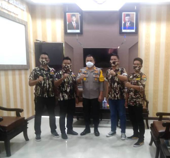 GM KB FKPPI Dukung Kapolresta Deli Serdang Berantas Peredaran Narkoba