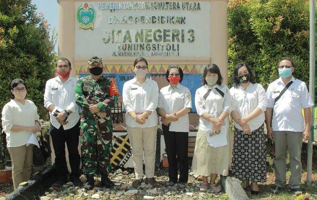 Dimulai 20 Juli, Gugus Tugas Percepatan Penanganan Covid-19 Kota Gunungsitoli Lakukan Monitoring Kesiapan Sekolah