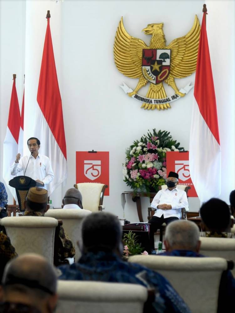 Presiden Minta Gubernur Berikan Sanksi Pelanggar Protokol Kesehatan Sesuai Kearifan Lokal