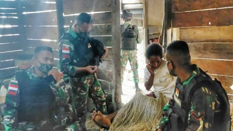 Satgas Yonif Mekanis 512/QY Gali Potensi di Ujung Timur Indonesia
