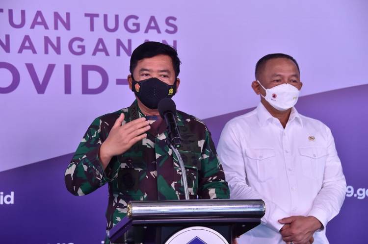 Panglima TNI Tinjau Pelatihan Tracer Digital Bagi Babinsa, Babinpotmar dan Babinpotdirga di BNPB