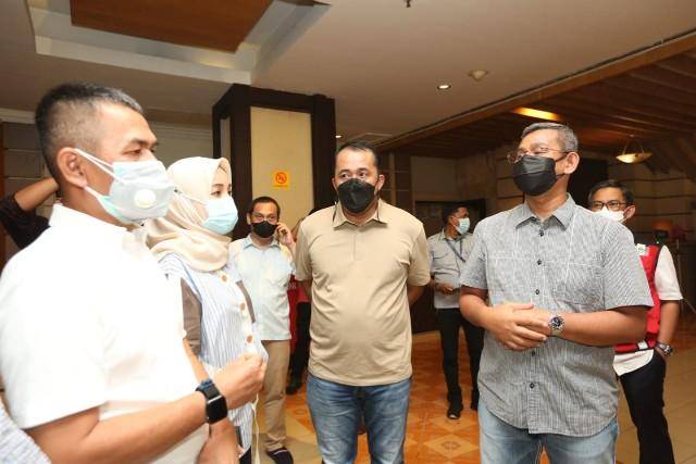 Ex Hotel Soechi Jadi IGD Pasien Covid-19 di Medan, Aulia Rachman Tinjau Kesiapan Ruangan