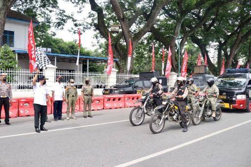 Pemko Dukung Polrestabes Gelar Penyemprotan Disinfektan Skala Besar di Kota Medan