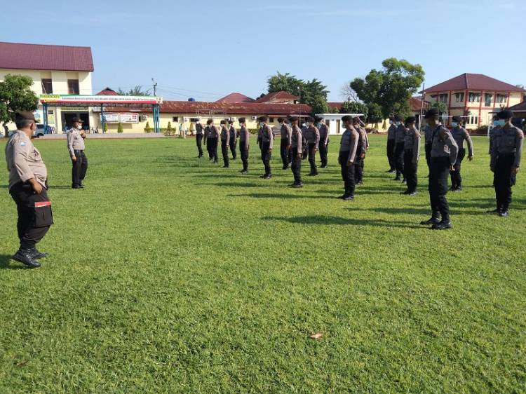 Bhabinkamtibmas Deli Serdang dan Bintara Remaja Terima Pembekalan 3T dan 5M