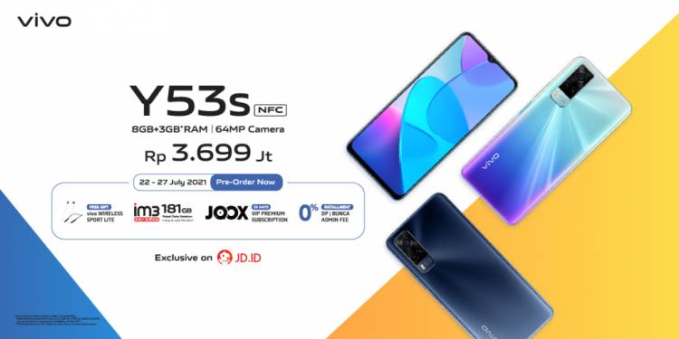  vivo Perkenalkan vivo Y53s, Generasi Terbaru Y-Series di Pasar Indonesia