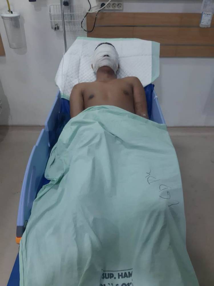 Beritakan Judi, Wartawan Medan Disiram Air Keras di Simpang Selayang