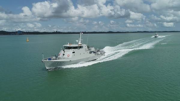 Kapal TNI AL Pandang Perkuat Lanal Tanjung Balai Asahan