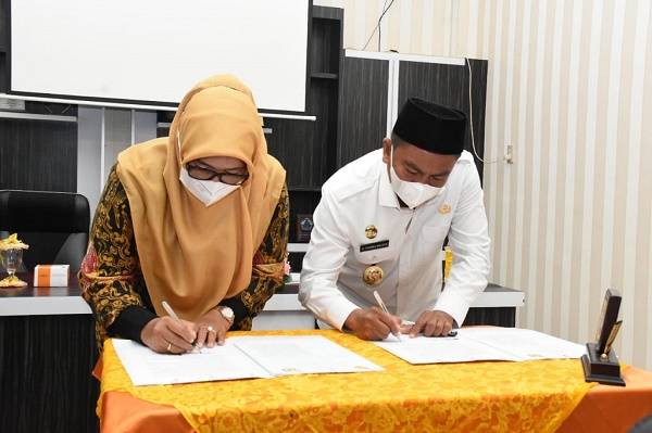 Pemkab Sergai dan BPTP Sumut Jalin Kerja Sama Tanaman Pangan dan Holtikultura