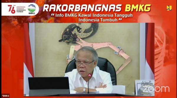 Pembangunan Infrastruktur di Indonesia, Menteri PUPR Tegaskan Pentingnya Data BMKG