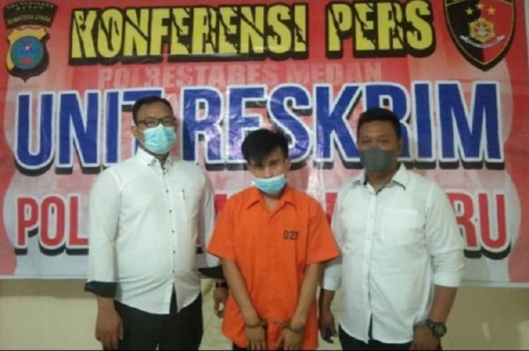 Polisi Tangkap Penganiaya Driver Ojol di Jalan Perpustakaan Medan