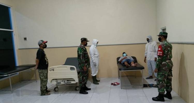 Warga Isolasi Mandiri Dipindahkan ke Isolasi Terpusat