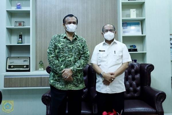 Dukung Pengembangan Sistem Digitalisasi Menuju Pakpak Bharat Melek IT, Wabup Pakpak Bharat Temui Kepala Dinas Kominfo Sumut