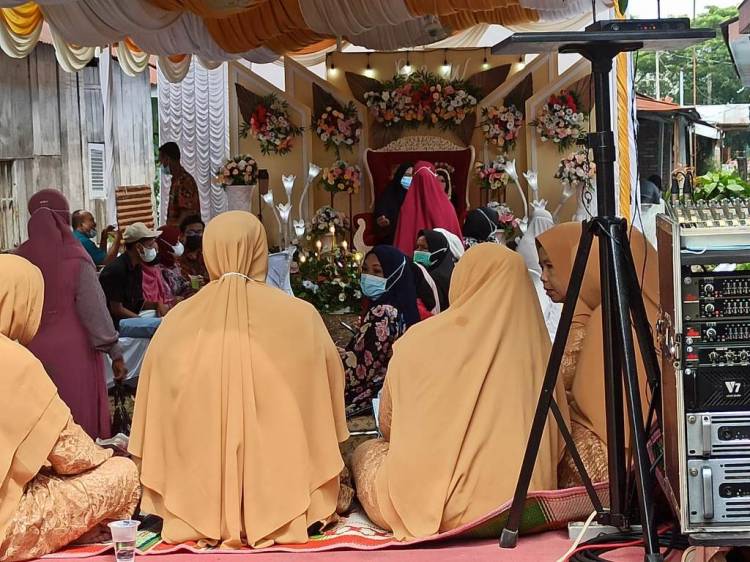  Langgar Prokes, Satgas PPKM Polsek Medan Timur Bubarkan Acara Pesta Pernikahan