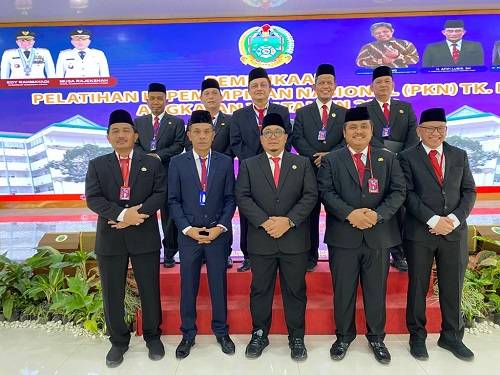 Sepuluh Pejabat Eselon II Pemko Medan Mengikuti PKN TK II Angkatan XIX