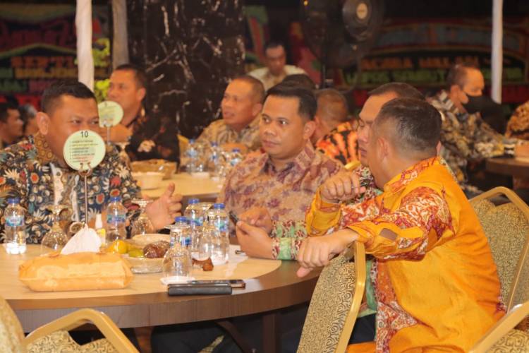 Wakapolrestabes Medan Hadiri Malam Lepas Sambut Kasdam l/BB