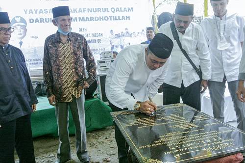 Diapriasiasi Warga, Yayasan Wakaf Nurul Qalam Darul Yatim Marthodillah Ajarkan Anak Pondasi Agama