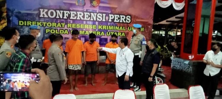 Polda Sumut Buru Tujuh Anggota Geng Motor Pelaku Penganiayaan