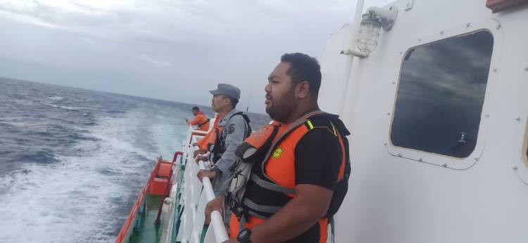 Bakamla RI Zona Maritim Timur Kerahkan RIB-606 Cari Korban Jatuh dari Kapal