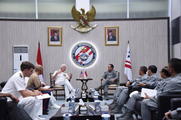  Komandan US Navy 7th Fleet Kunjungi Markas Bakamla RI