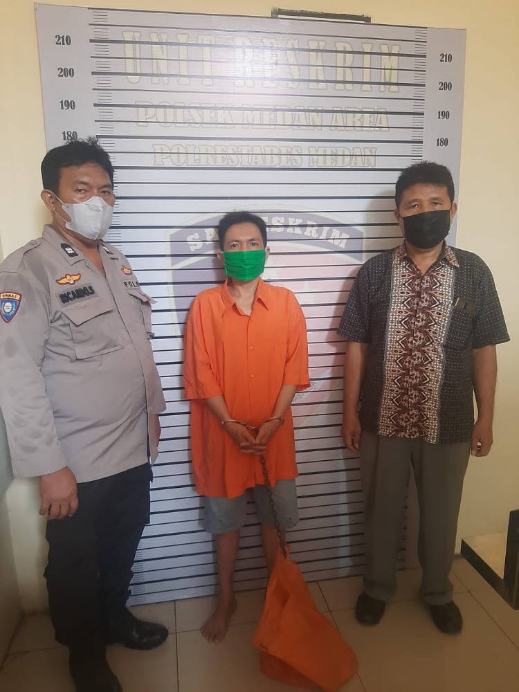 Polsek Medan Area Tangkap Seorang Komplotan Curanmor di Jalan Jermal 15 