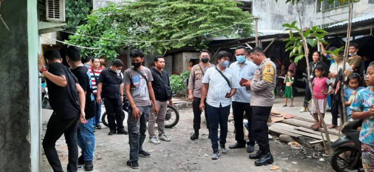 Polsek Medan Barat Gerebek Narkoba di Brayan
