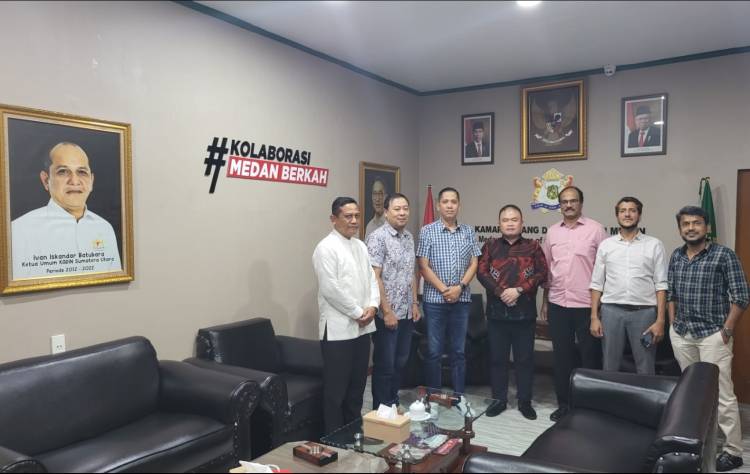 Importir India Kunjungi Kantor KADIN Medan