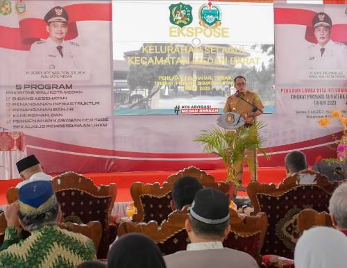 Wakil Walikota Medan Promosikan Produk Olahan Lidah Buaya Kelurahan Sei Agul di Depan Tim Penilai Desa/Kelurahan Sumut