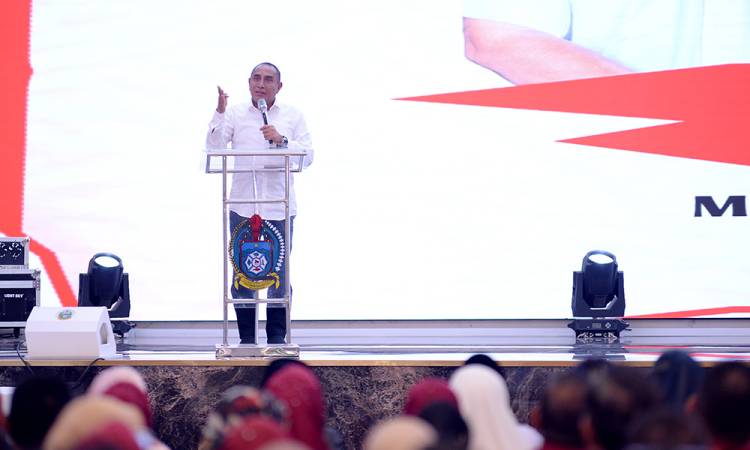  Gubernur Sumut Ajak LPM Ikut Membangun Desa Menata Kota