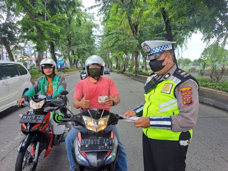 Operasi Patuh Toba Tahun 2023, Kanit Kamsel : Minta Kepasa Warga Disiplin Berlalulintas