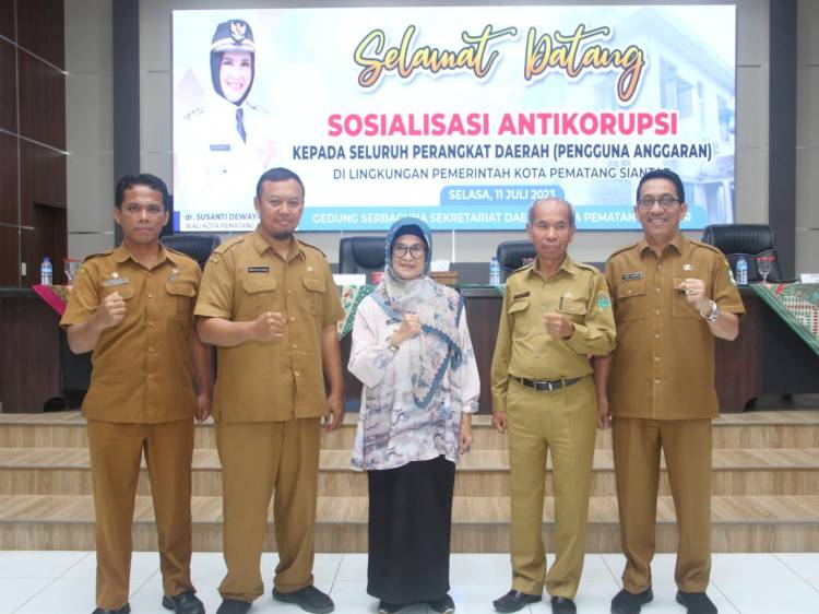 Walikota Pematang Siantar Tegaskan Seluruh Perangkat Daerah Harus Cegah Korupsi