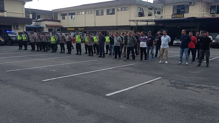 Polrestabes Medan Gelar Sispamkota Antisipasi Begal dan Geng Motor