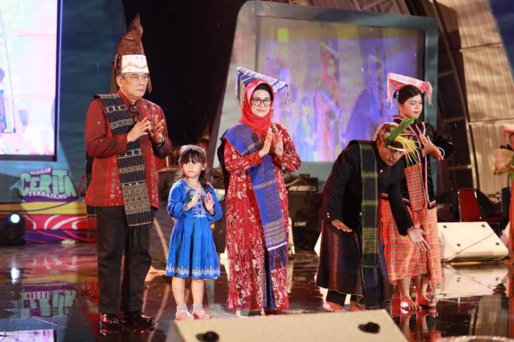 Malam Pagelaran Seni dan Budaya di PRSU, Pemko Pematang Siantar Tampilkan Fragmen Raja Sang Naualuh Damanik