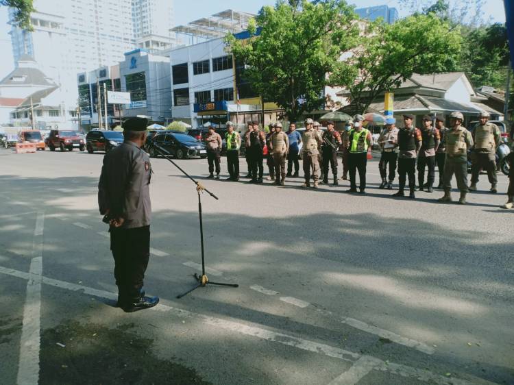 Beri Rasa Aman, Polrestabes Medan Gelar Patroli Skala Besar Cegah Kejahatan Jalanan
