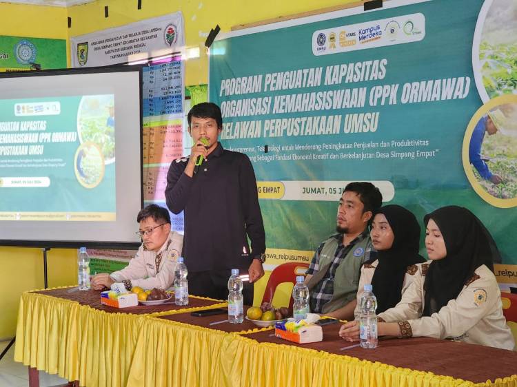 Kembangkan Singkongpreneur, PPK Ormawa Relawan Perpustakaan Lolos Didanai Kemendikbudristek