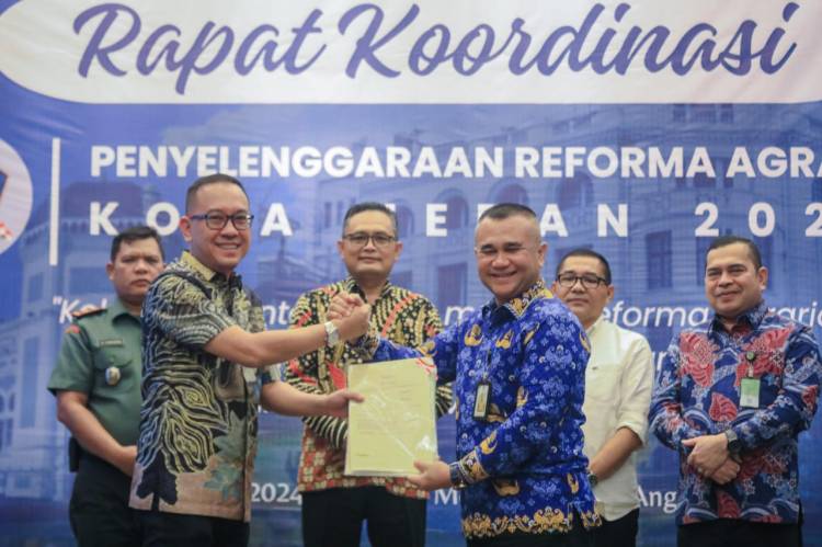 Buka Rakor Reforma Agraria, Walikota Medan: Upaya Penting dan Strategi Dalam Mewujudkan Keadilan Agraria