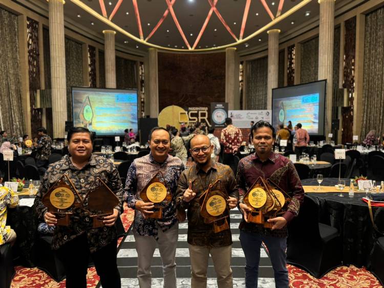 Pertamina Patra Niaga Regional Sumbagut Raih 9 Platinum Elit Nusantara CSR Award 2024