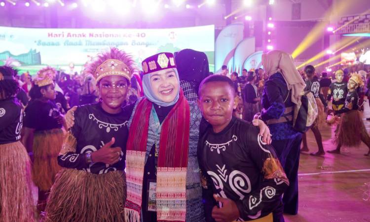 Hari Anak Nasional, Pj Ketua TP PKK Sumut Komitmen Merealisasikan Suara Hati Anak Indonesia